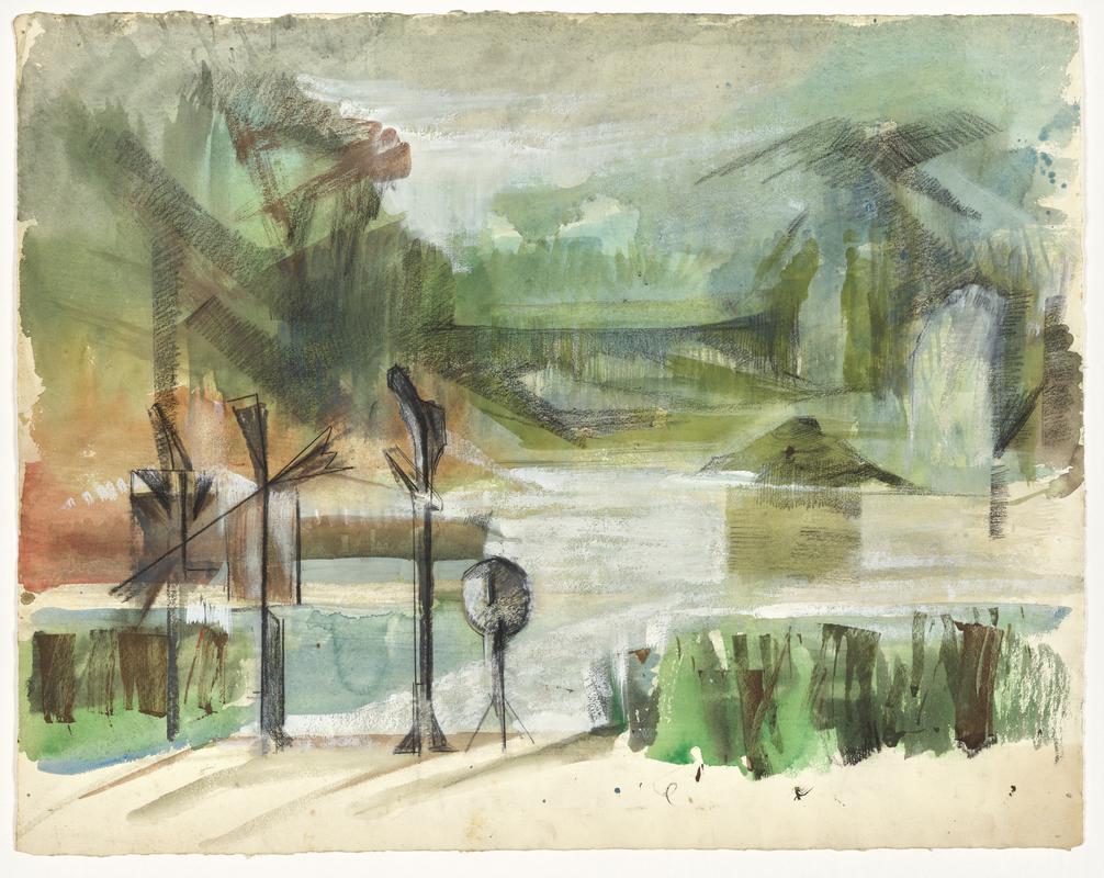 Picasso's sculpture 'Les Baigneurs' at Battersea