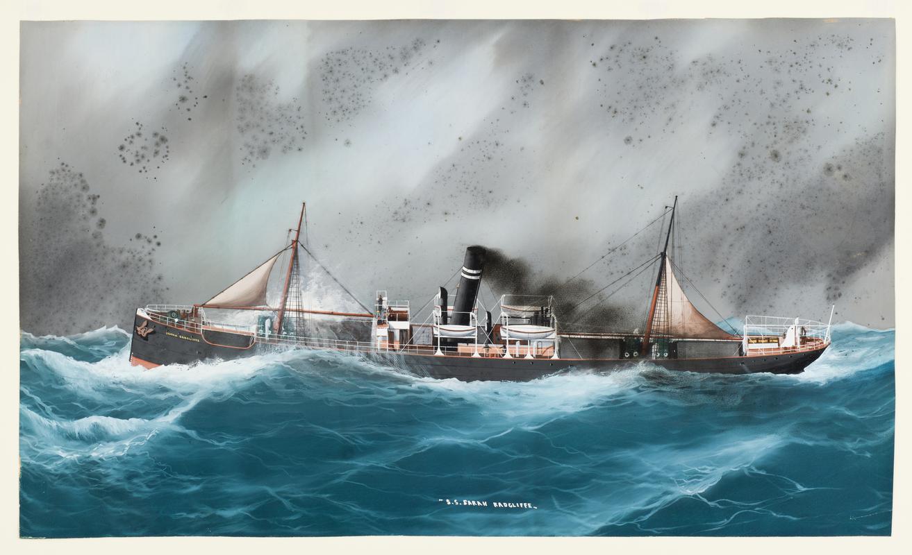 S.S. SARAH RADCLIFFE by unknown artist