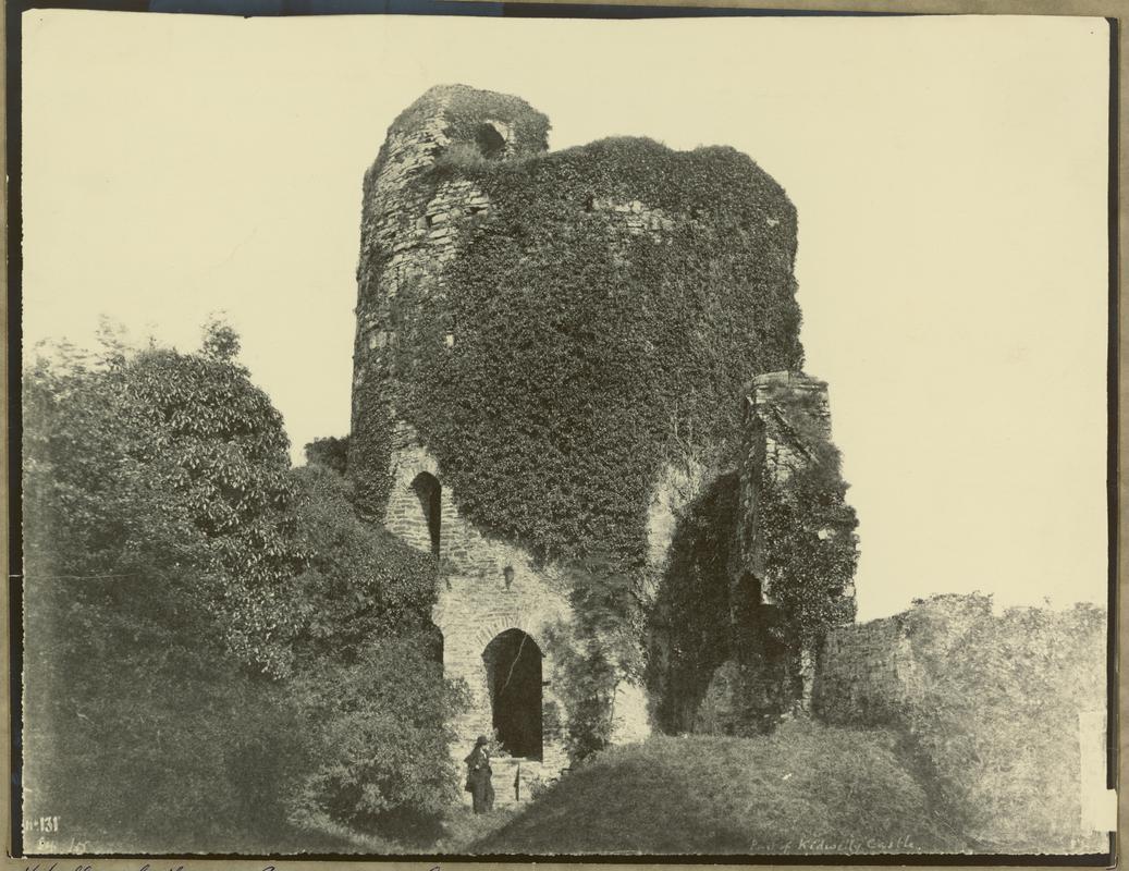 Part of Kidwelly Castle