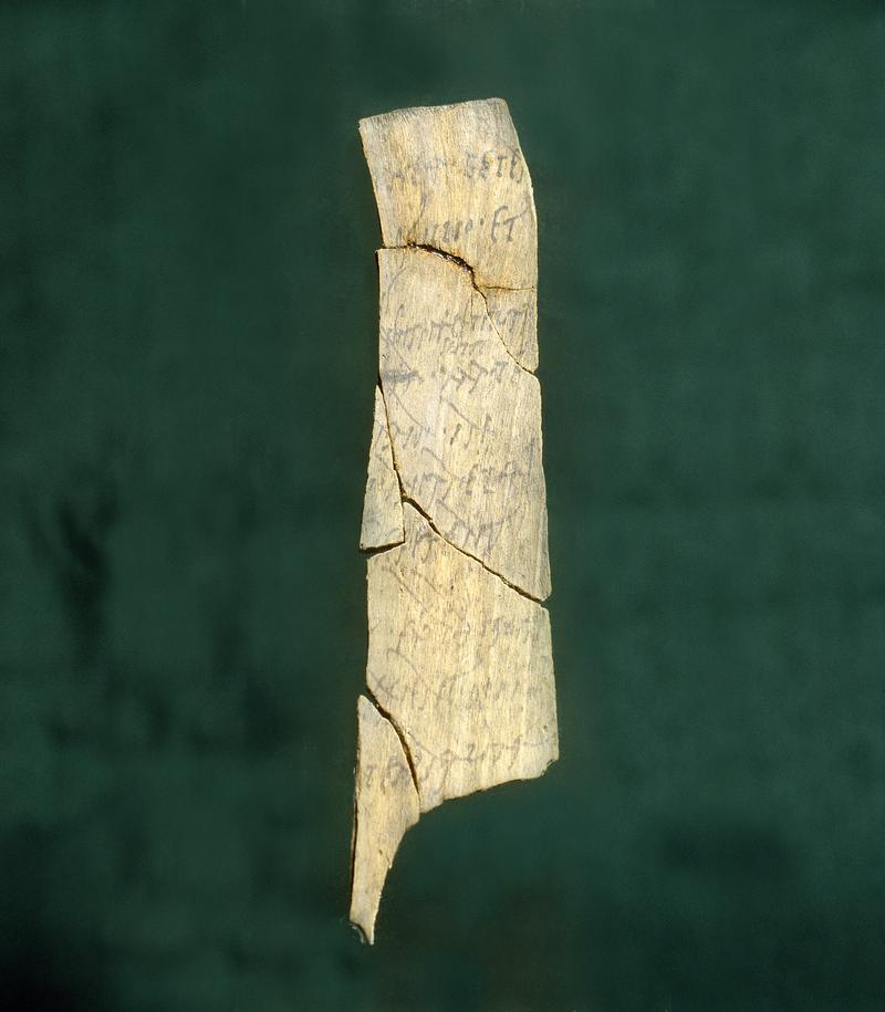 Roman wooden writing tablet