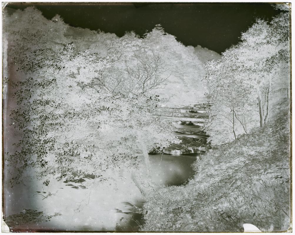 Dulais Valley, glass negative