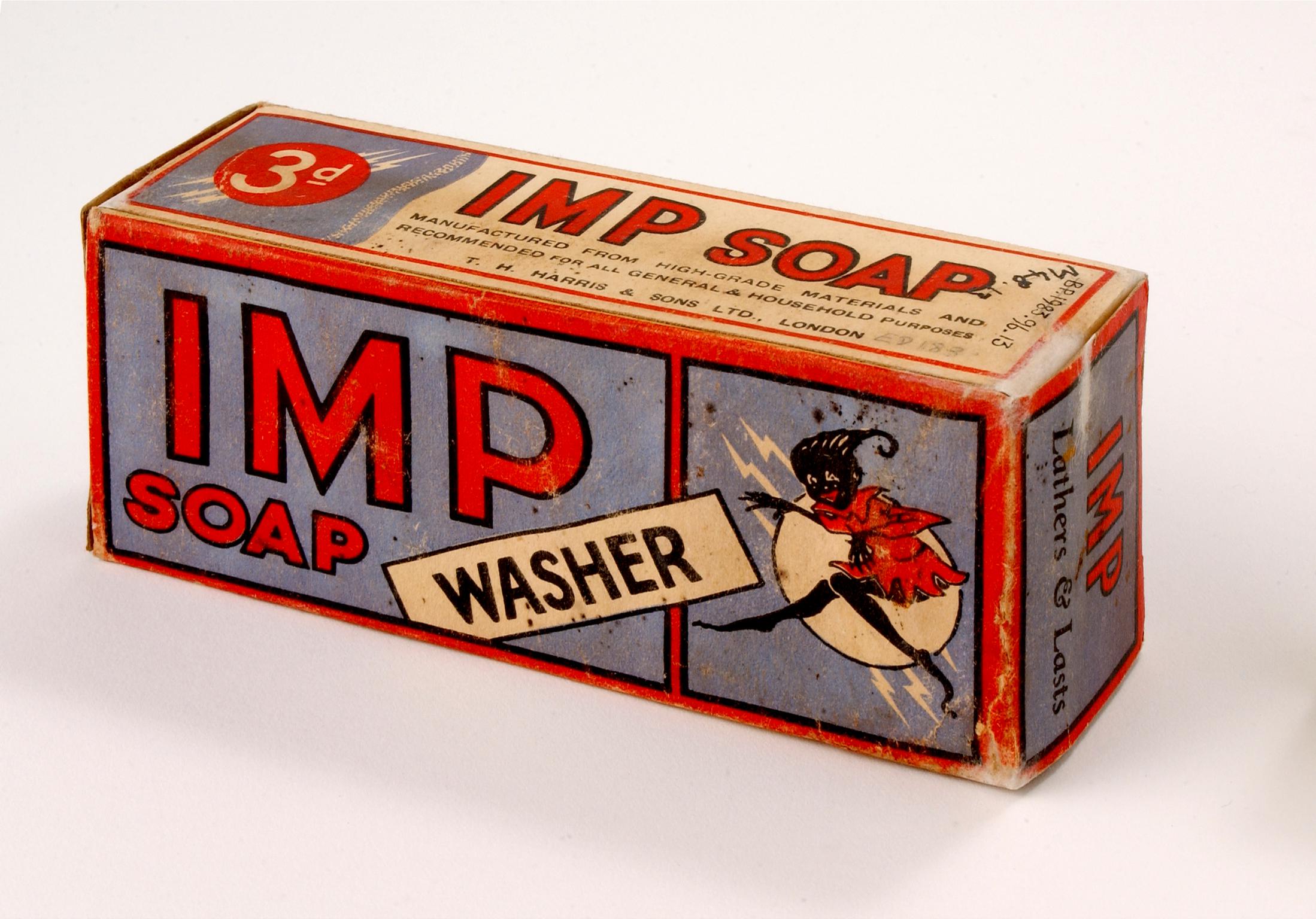Imp soap carton