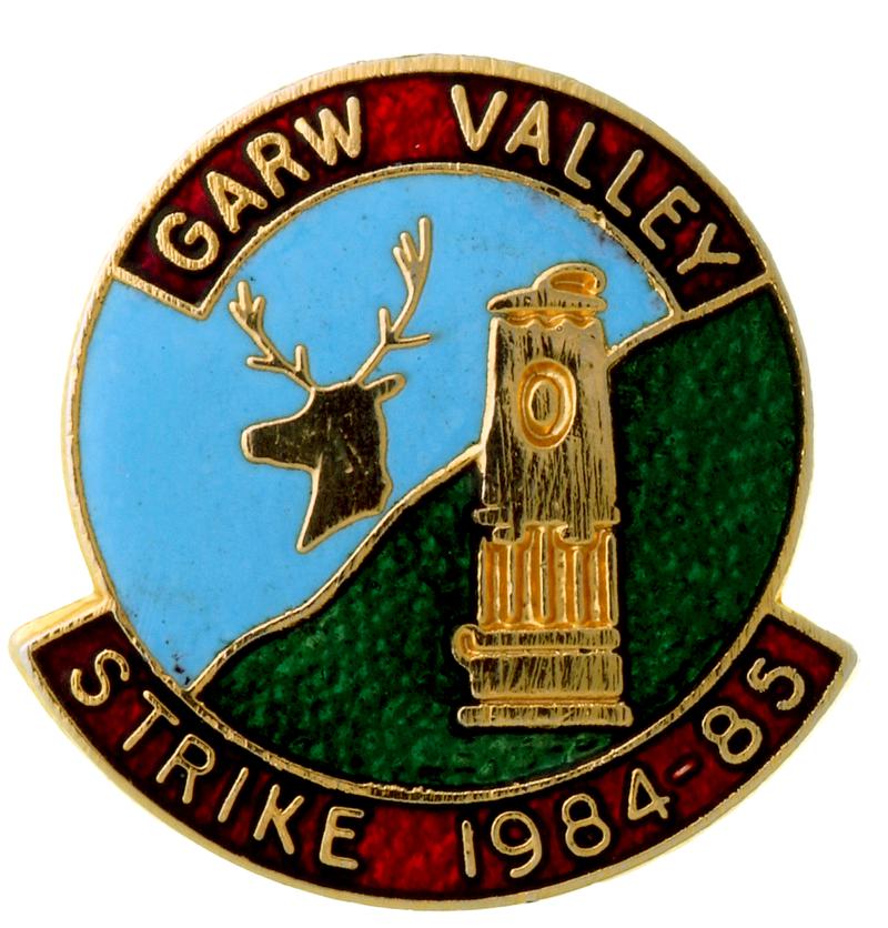 Garw Valley "Strike 1984-85" Badge