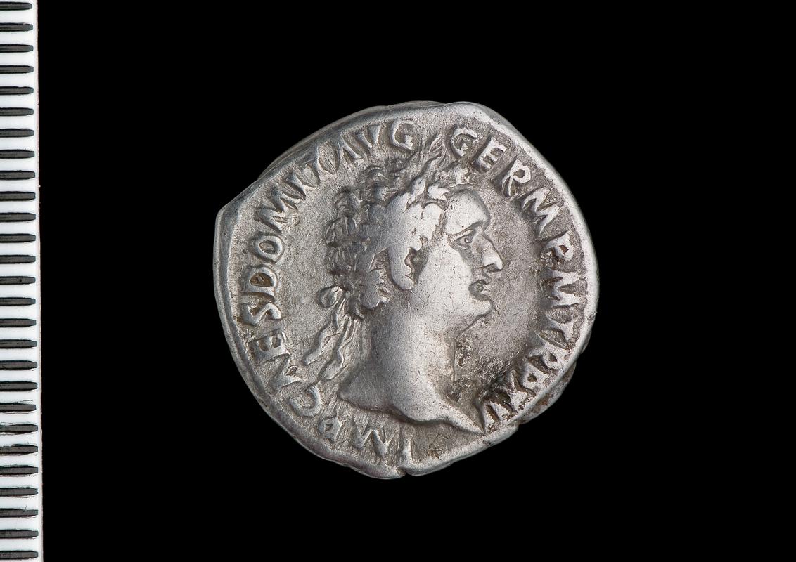 silver denarius (obv.)