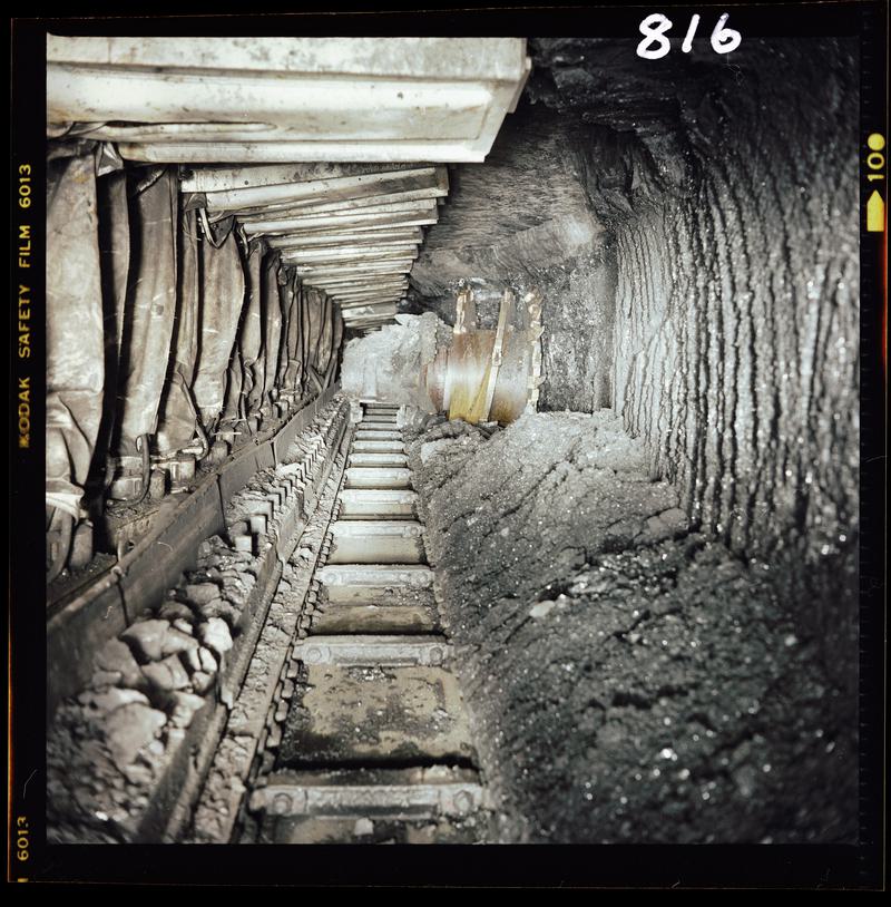 Betws Mine, film negative