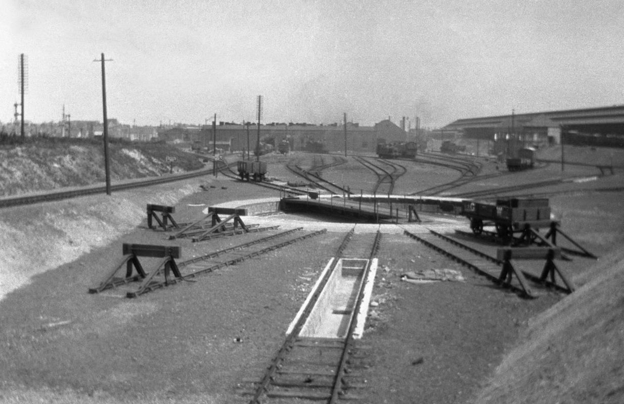 Canton locomotive yard, negative