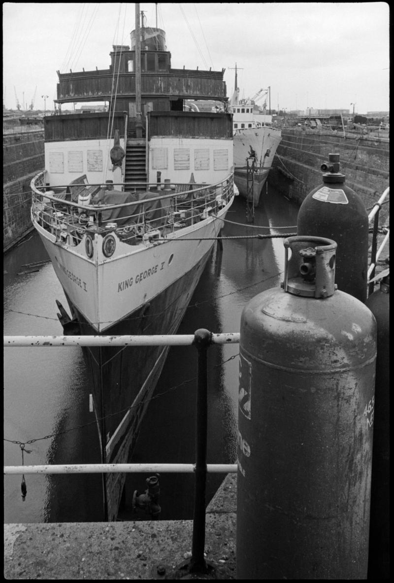 Cardiff Docks, negative