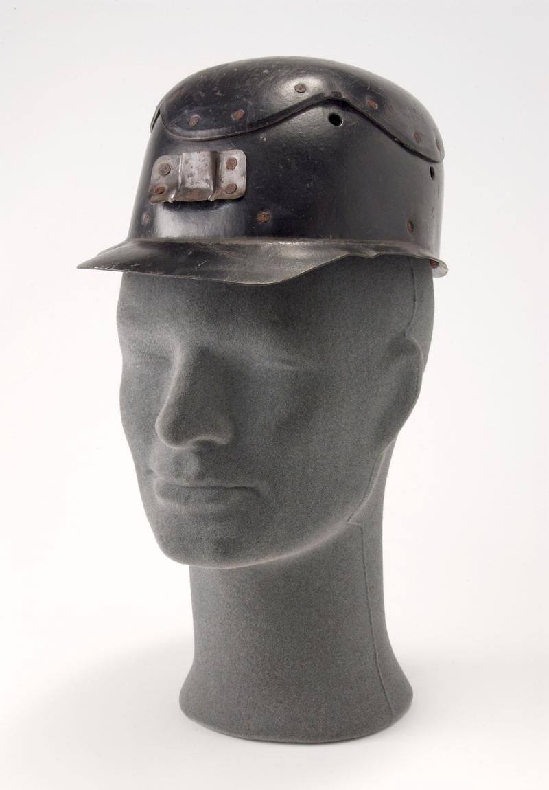 Coal miner's safety helmet