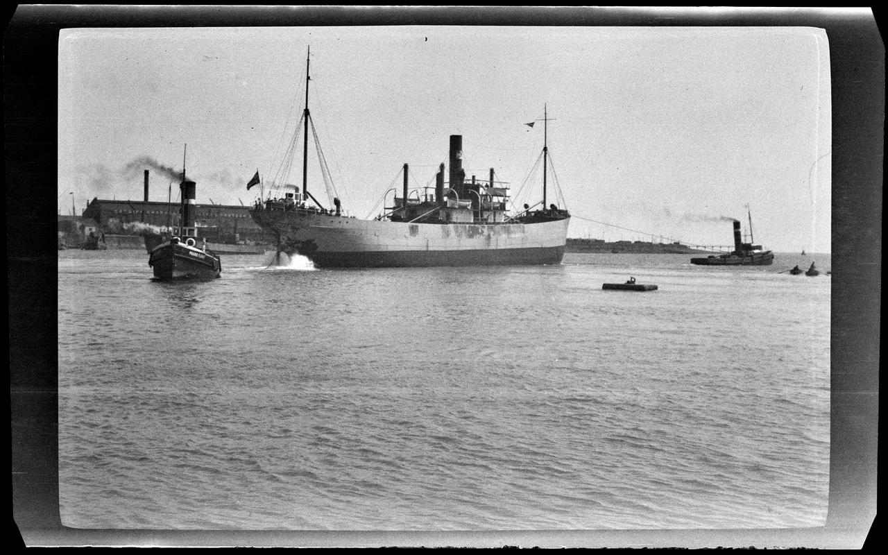 Cardiff Docks, negative