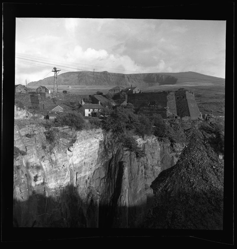 Talysarn Quarry, film negative