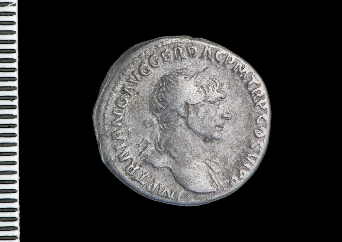 silver denarius (obv.)