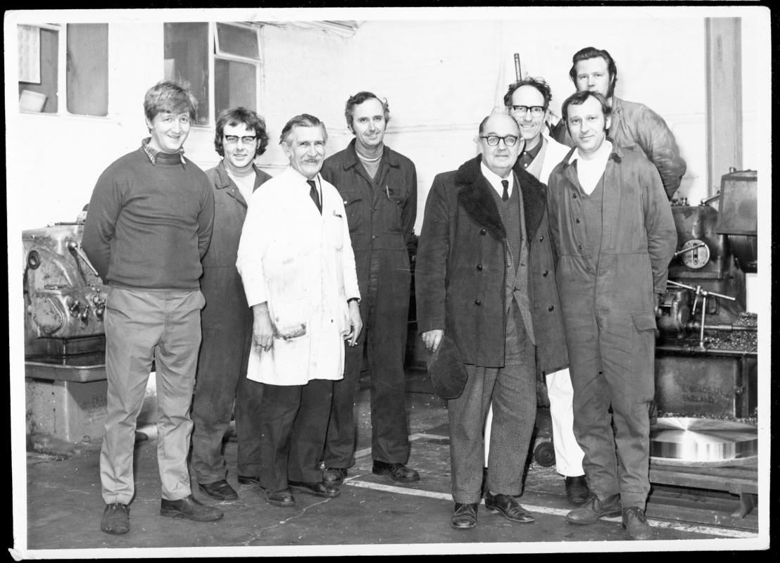 Retirement presentation, photograph