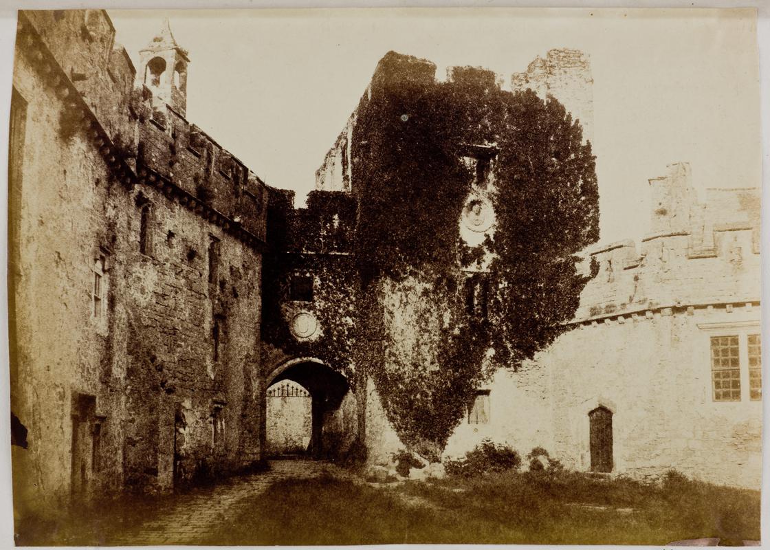 Interior of Courtyard, St Donats Castle