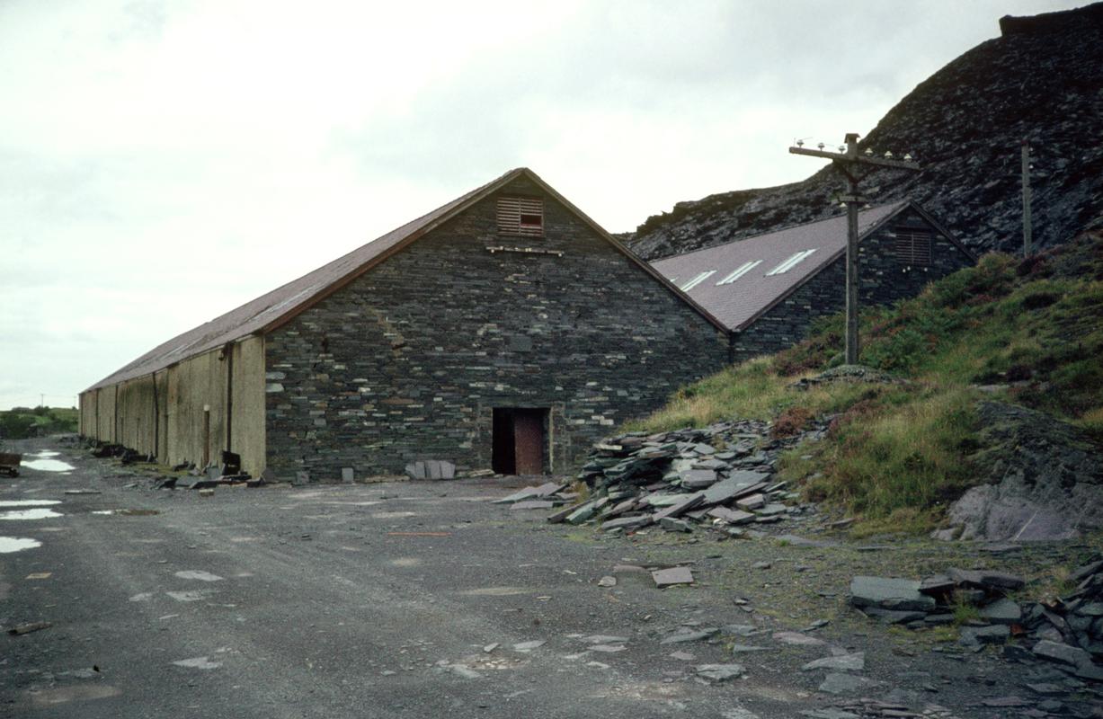 Double shed at Ffiar Injan, Dinorwig Quarry