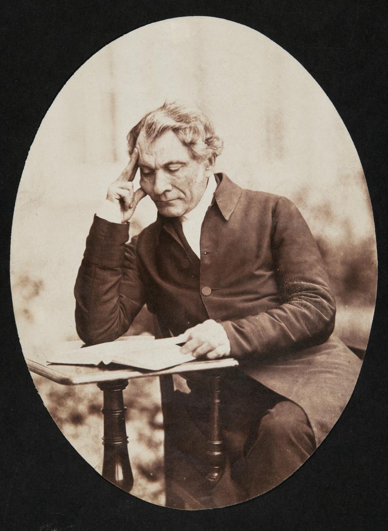 The Rev- Squire, Vicar of Swansea, photograph