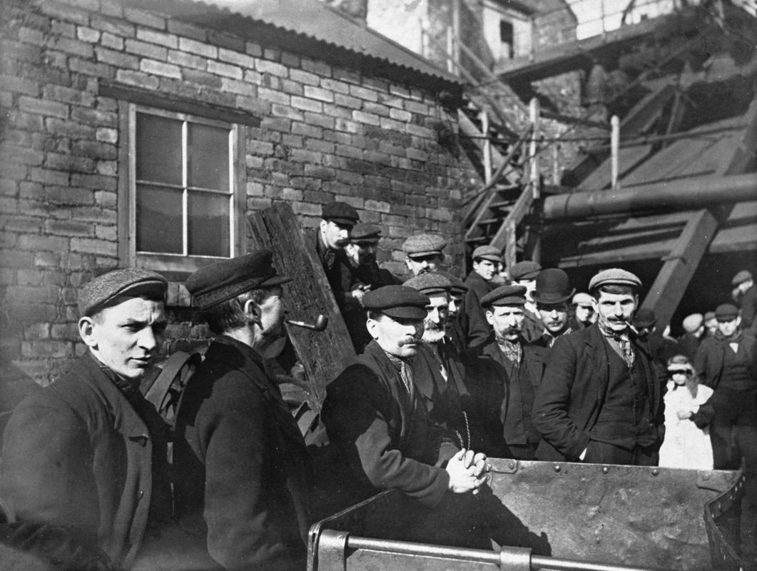 Cambrian Combine Strike. 'Colliery accident near Llanelli' - probably Genwen Colliery explosion