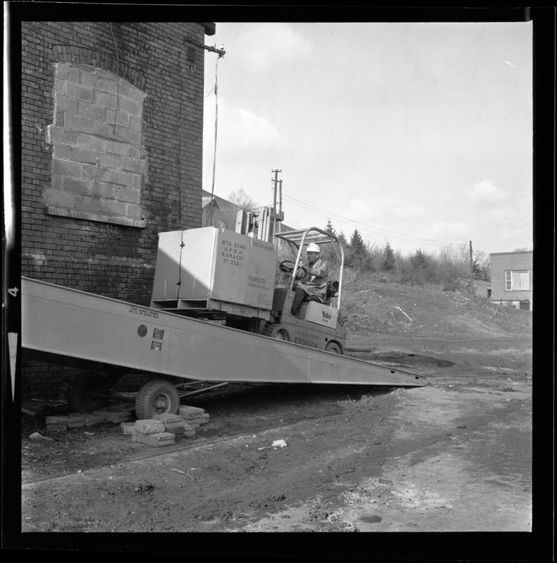 Pantyffynnon Colliery, film negative