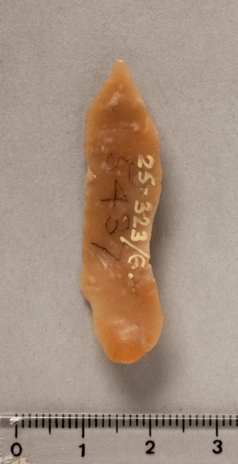 Prehistoric flint blade