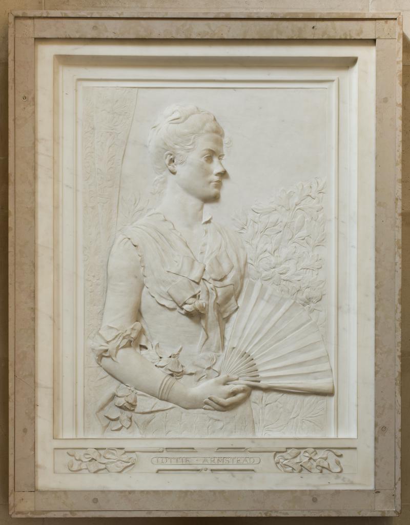The sculptor's daughter, Lottie Armstead