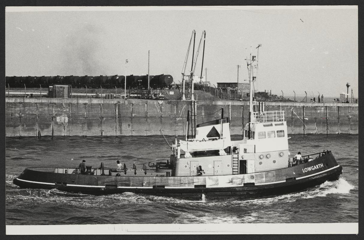 M.T. LOWGARTH, postcard