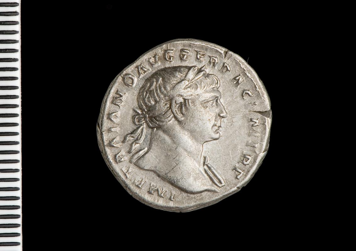 silver denarius (obv.)