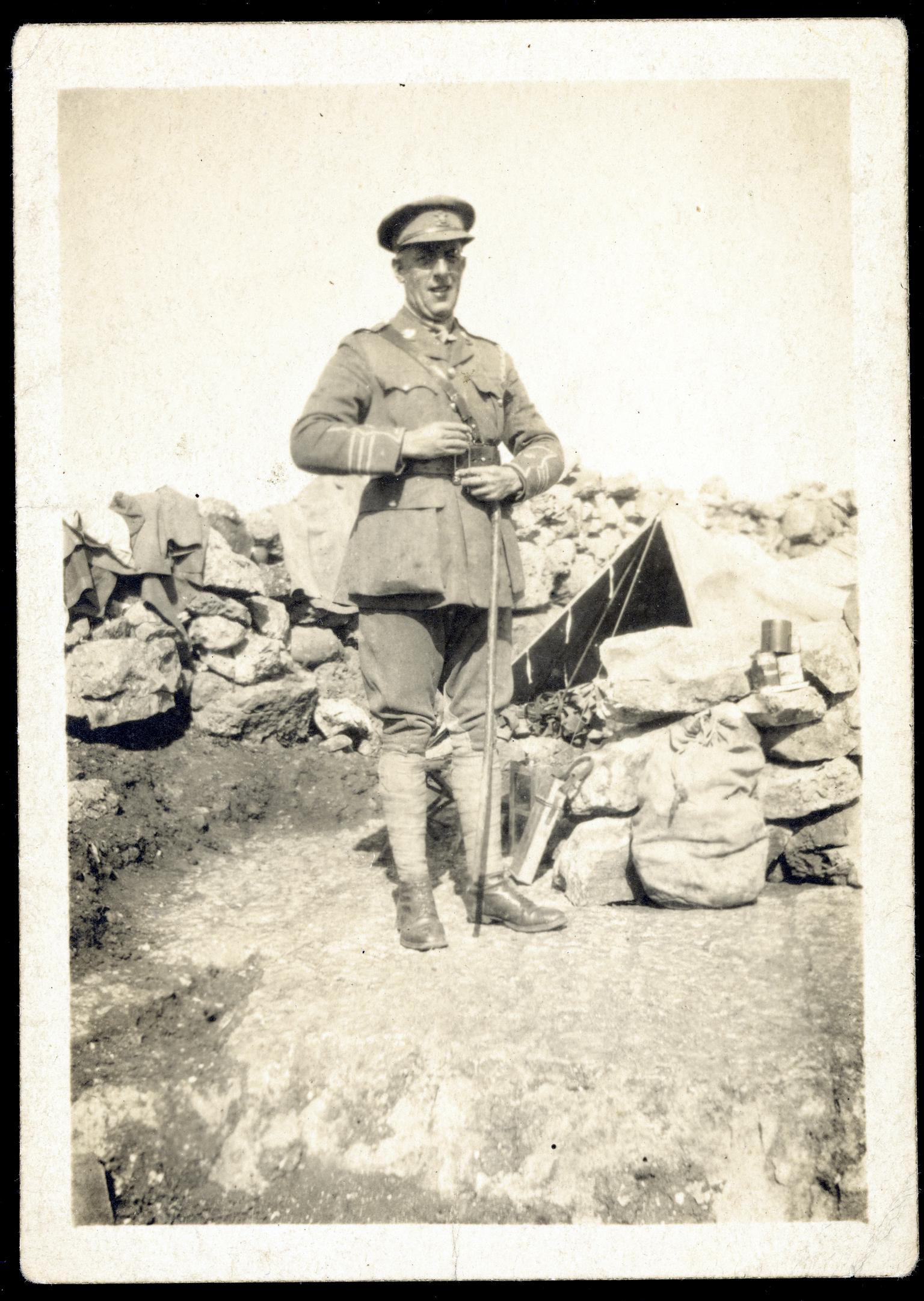 Major R.W. Picton Evans, photograph