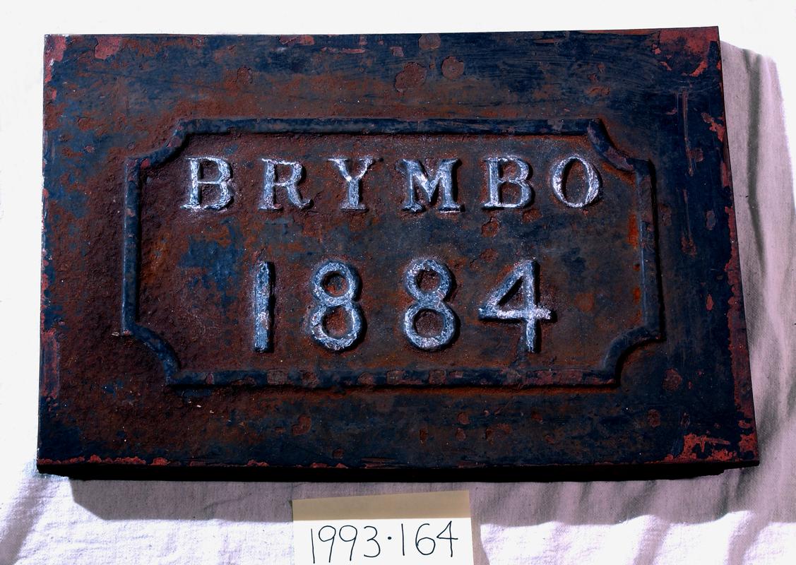 Bymbo 1884 plaque