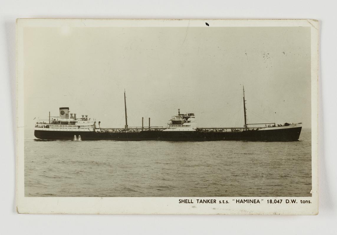 Shell Tanker s.t.s. "HAMINEA"