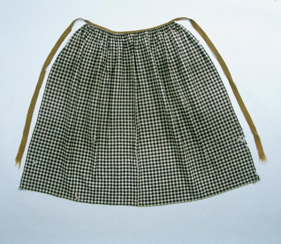 Welsh costume apron