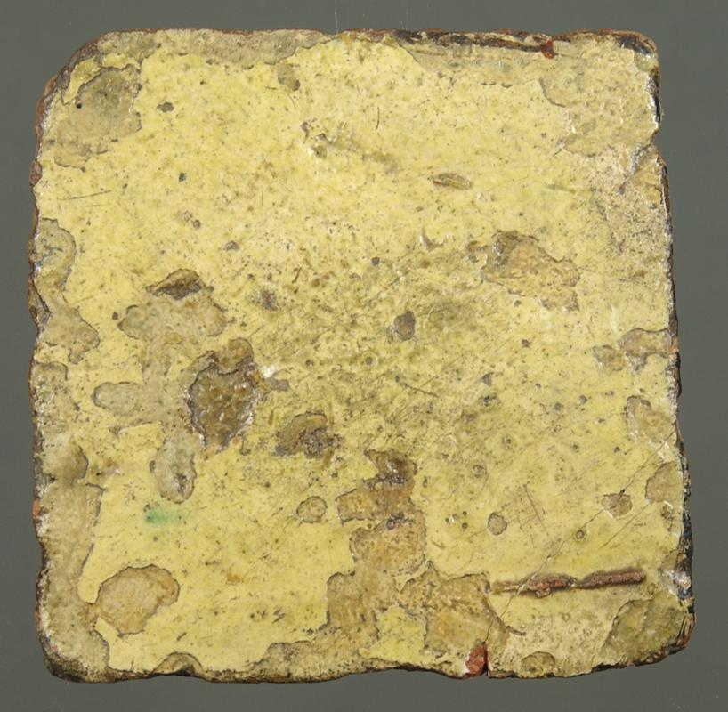 Post-Medieval ceramic floor tile