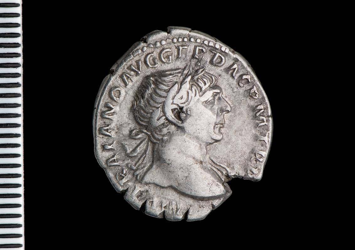 silver denarius (obv.)