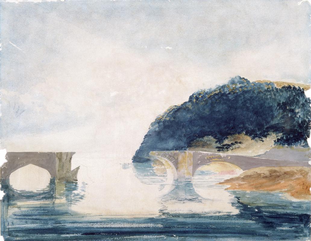 Study for Llandilo Bridge and Dynevor Castle