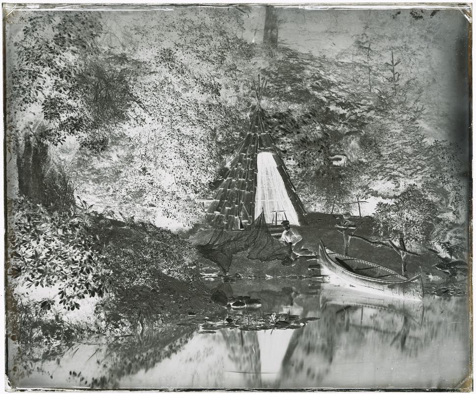 The Wigwam (glass negative)