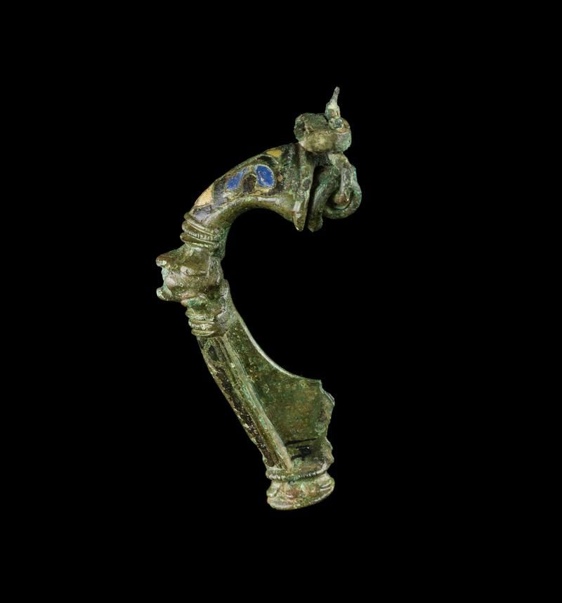 Roman copper alloy Trumpet brooch