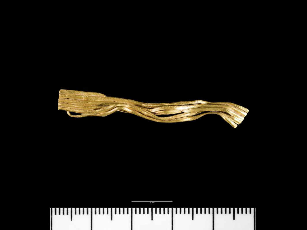 Middle Bronze Age gold strip