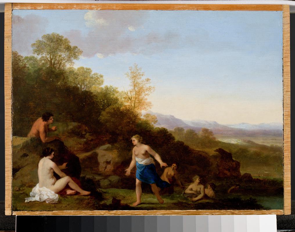 Landscape with Nymphs Bathing