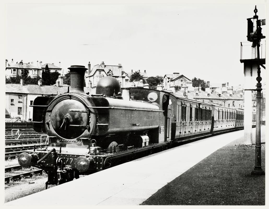 Locomotive 7776, Brynmawr Train at Newport