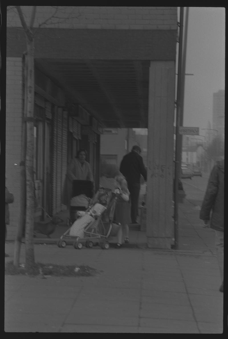 Shops, middle of Bute Street.