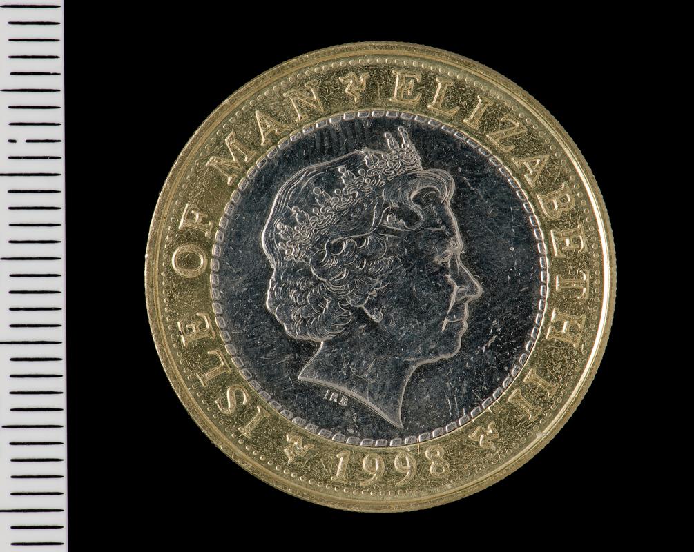 Elizabeth II two pounds (Isle of Man)