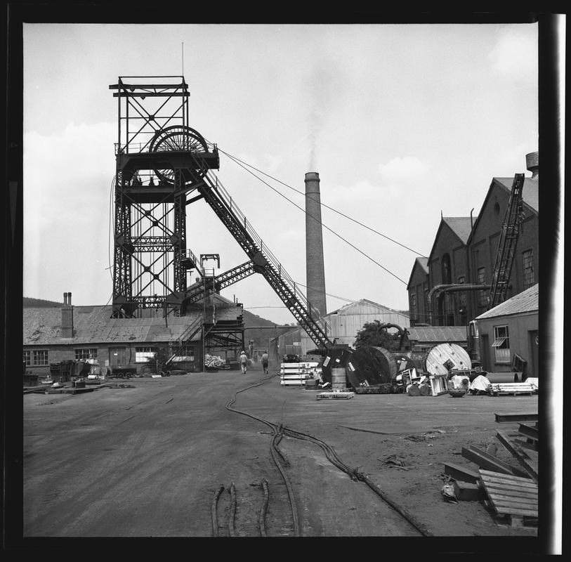 Blaenant Colliery, film negative