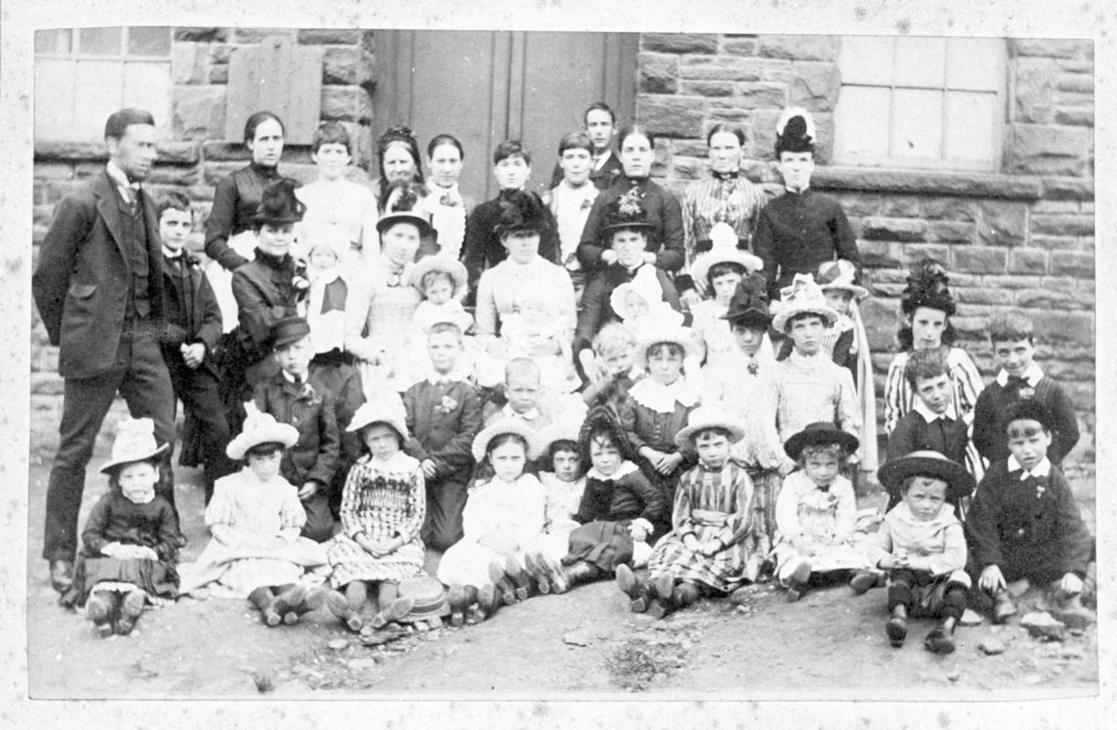 Group of children from the Primitive Methodist Sunday School