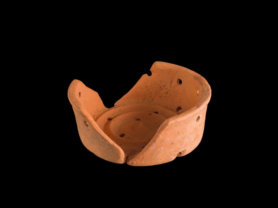 Roman pottery cheese press