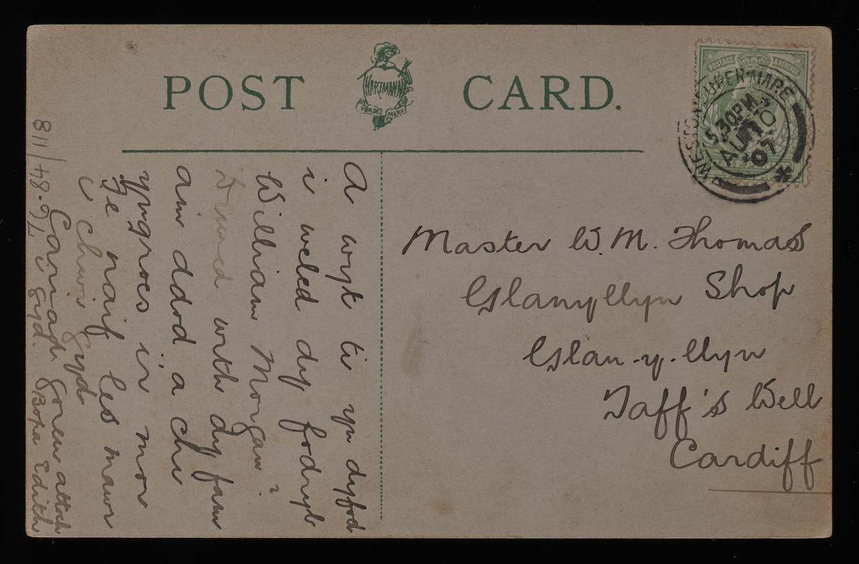 Weston-Super-Mare, postcard