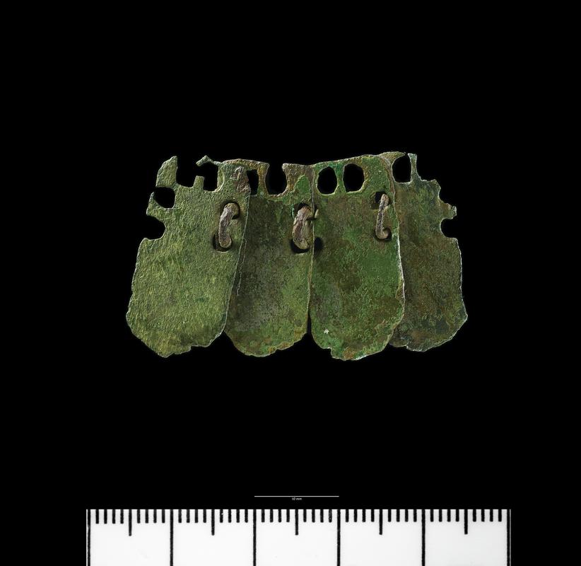 Roman copper alloy lorica squamata