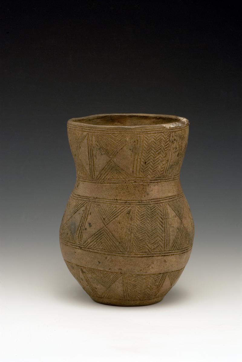 pottery beaker