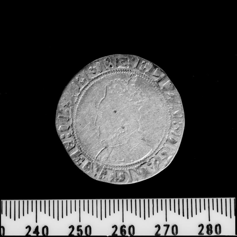 Tregwynt Hoard - Elizabeth I silver shilling