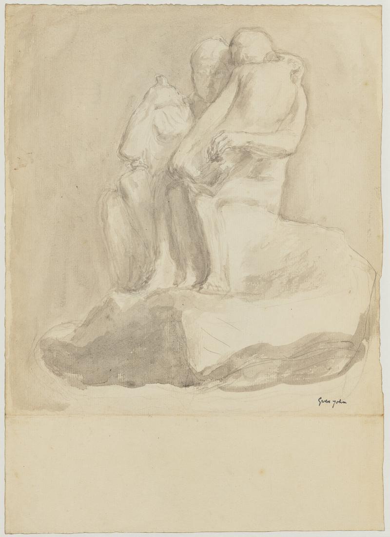 Study for Rodin's 'Death of Alcestis'