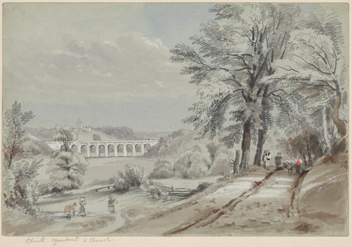 Chirk Aqueduct and Church