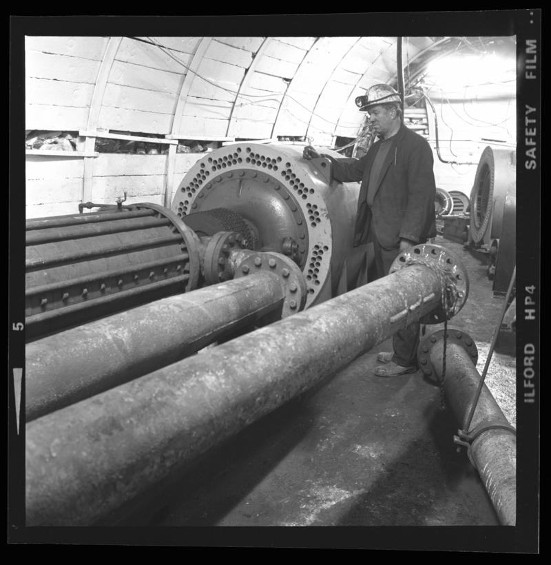 Rose Heyworth Colliery, film negative