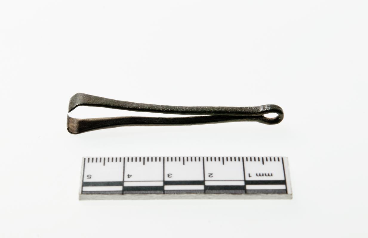 Early Medieval copper alloy tweezers